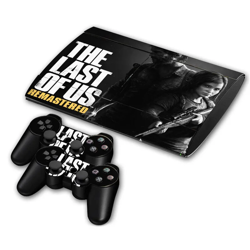 Последняя наклейка из США для PS3 Slim 4000 PlayStation 3 консоль и контроллеры супер тонкая