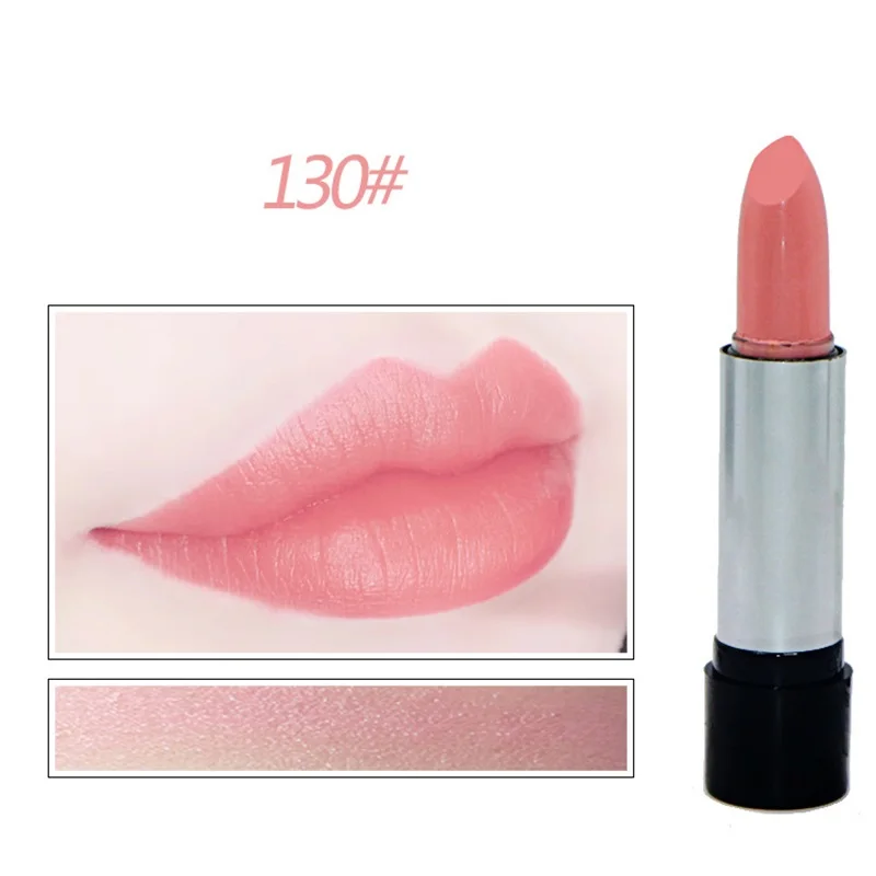 Увлажняющая губная помада долговечный пигмент Шиммер телесного цвета набор