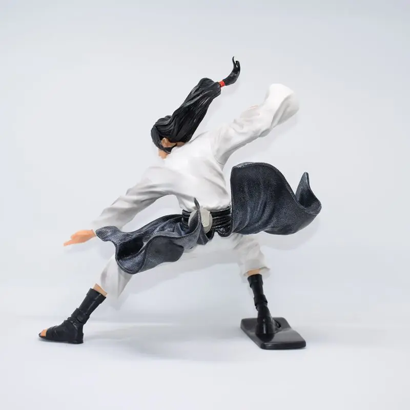 

23cm Anime Hyuga Neji Action Figure PVC Ning Ci White Eyes Soft Fist Bagua Palm Collection Model Dolls Toys for Boy Gifts