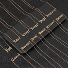 Женское колье-чокер Kinitial, колье со старыми буквами, знаком зодиака, 12 подвесок в виде созвездия, ювелирные изделия