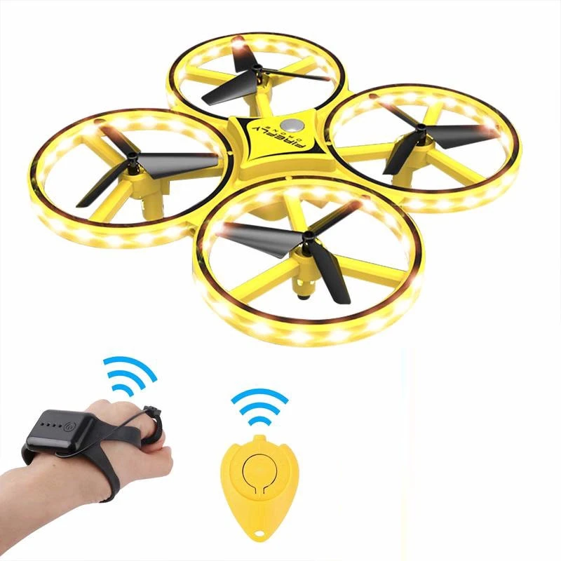 Zhenwei мини умный Дрон часы RC Quadcopter Flyer инфракрасный датчик управления Мини