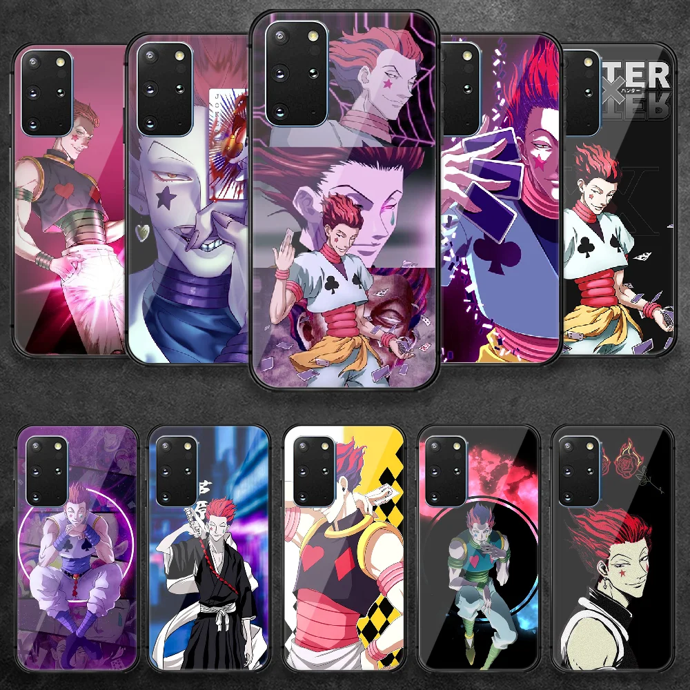 

Hunter X Hunter Hisoka Tempered Glass Phone Case Cover For Samsung Galaxy Note S 8 9 10 20 21 E Plus Ultra M 31 51 FE Soft Coque