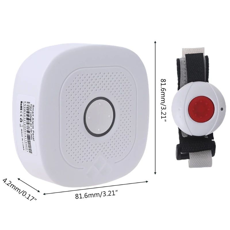 

WIFI SOS Button for Elderly RF 433mhz Button Emergency Alarm Wirelss Watch