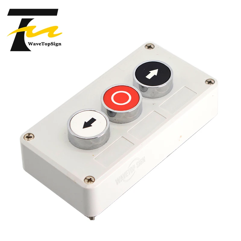 Кнопочный переключатель коробка управления пластиковая ручная кнопка