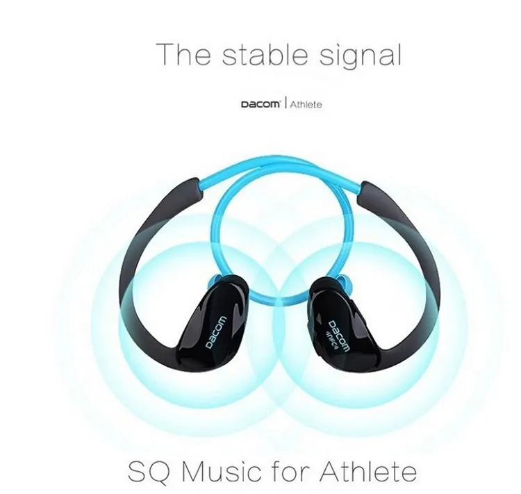 Dacom Athlete Bluetooth гарнитура для iPhone для samsung беспроводные наушники спортивные стерео наушники с HD микро NFC auriculares