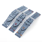 Ремешок для часов Onthelevel из натуральной кожи, 18202224 мм