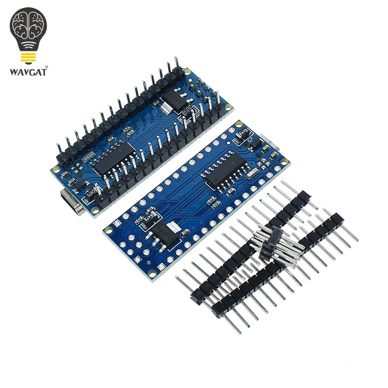WAVGAT продвижение Arduino ардуино Nano 3,0 Atmega328 контроллер Совместимость совета для Arduino модуль PCB развитию без USB
