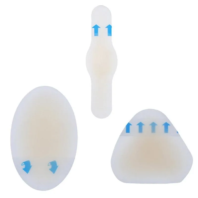 

2pcs Anti-wear Heel Gel Sticker Waterproof Foot Pads Relief Insert Blisters Friction Pain Corn Calluses Hydrogels Patch Pre S9A5