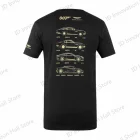 Футболка Aston Martin 007 для мужчин и женщин, модная дышащая Спортивная футболка с 3D принтом, с коротким рукавом, лето