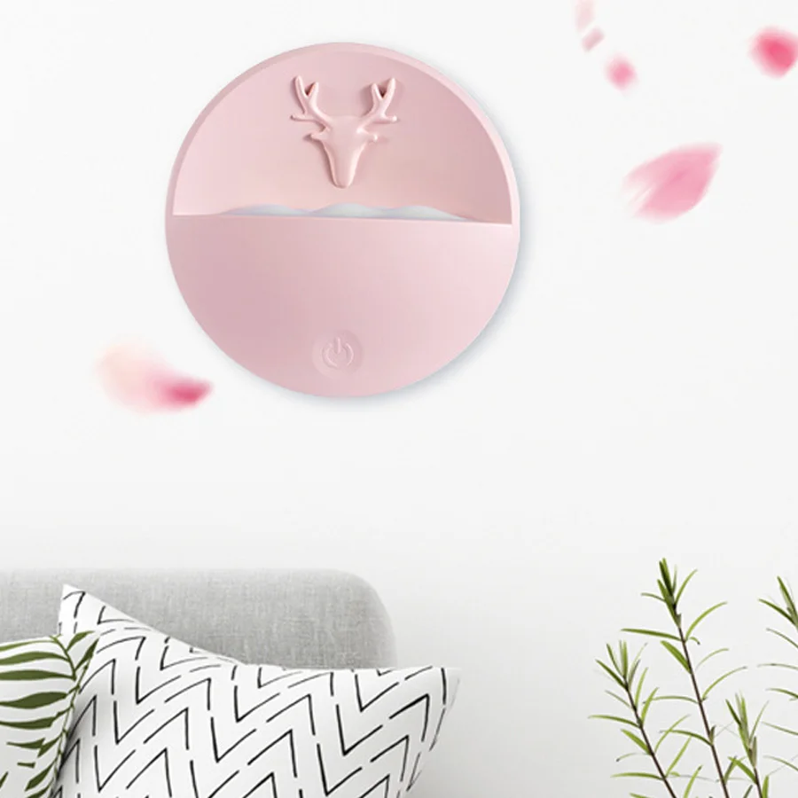 

Snow mountain fragrant Nightlight touch stepless dimming intelligent household simple USB charging table lampA395