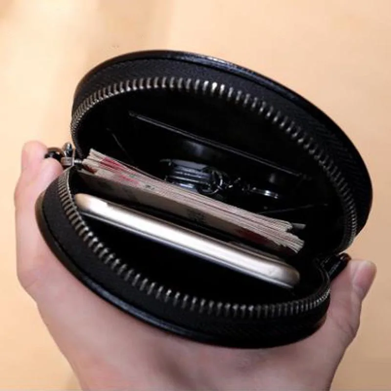 Чехол бумажник для мобильного телефона тисненый крокодиловый узор из коровьей