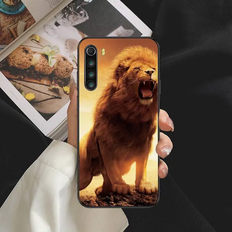 

The Lion King Animal Phone Case For Samsung A01 A10 A02 A20 A31 A40 A50 S A52 A51 A70 A71 A80 A91 Cover Fundas Coque