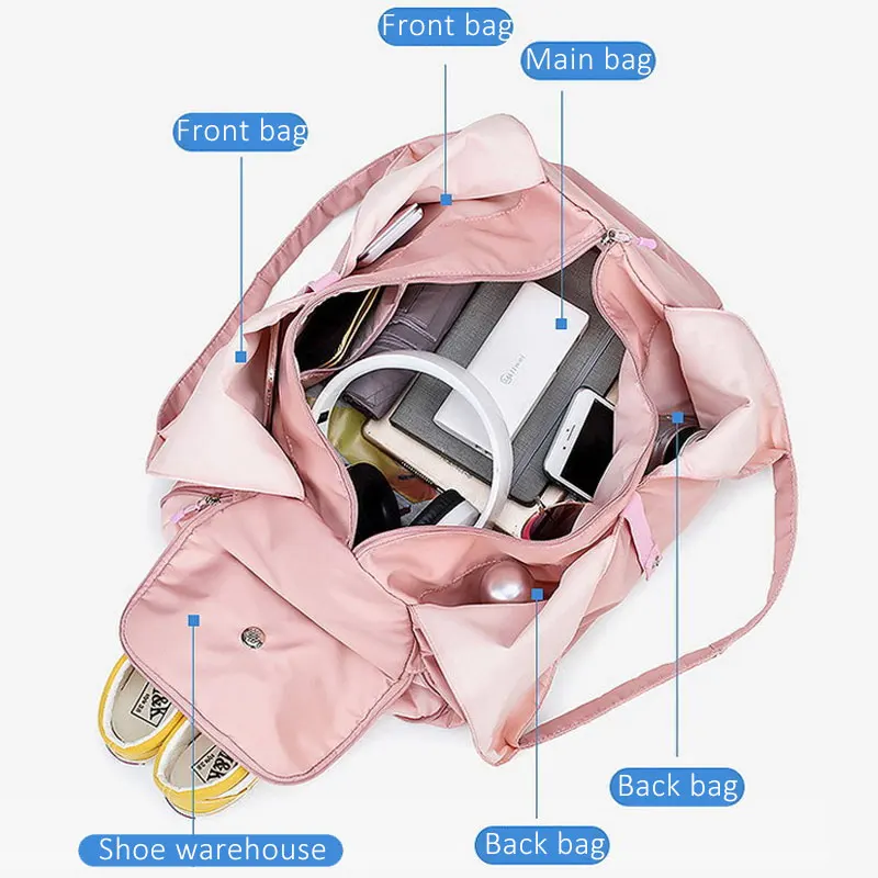 Спортивная сумка для йоги на открытом воздухе водонепроницаемая Женская