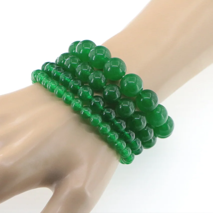 Шарм натуральный камень Jaspers 6-12 мм Круглый браслет из бисера драгоценные камни