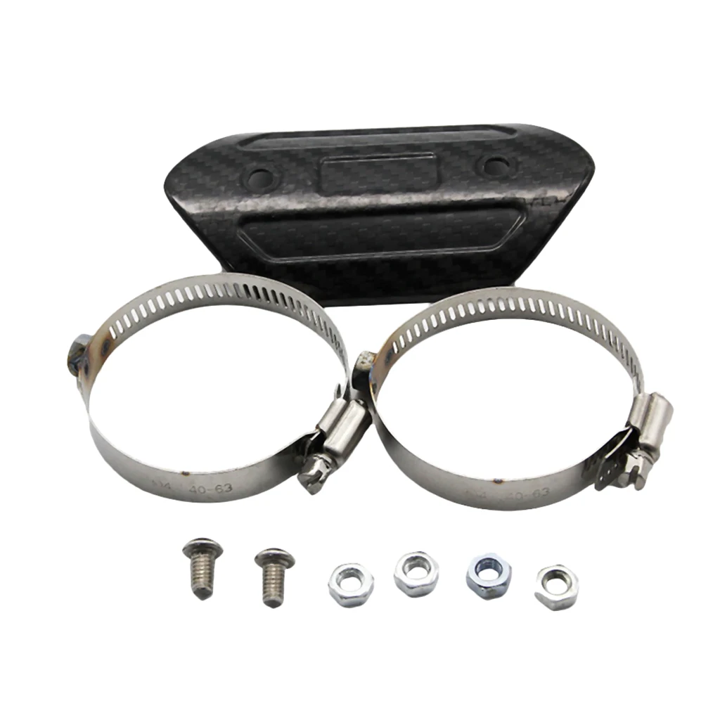 Легкий мотоцикл выхлопной трубы протектор тепловой защиты крышка в сборе |