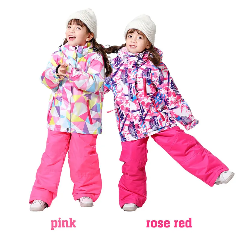

Kids Ski Suit Children Brands Waterproof Warm Girls And Boy Snow And Pants Winter Skiing And Snowboarding Clothes Child