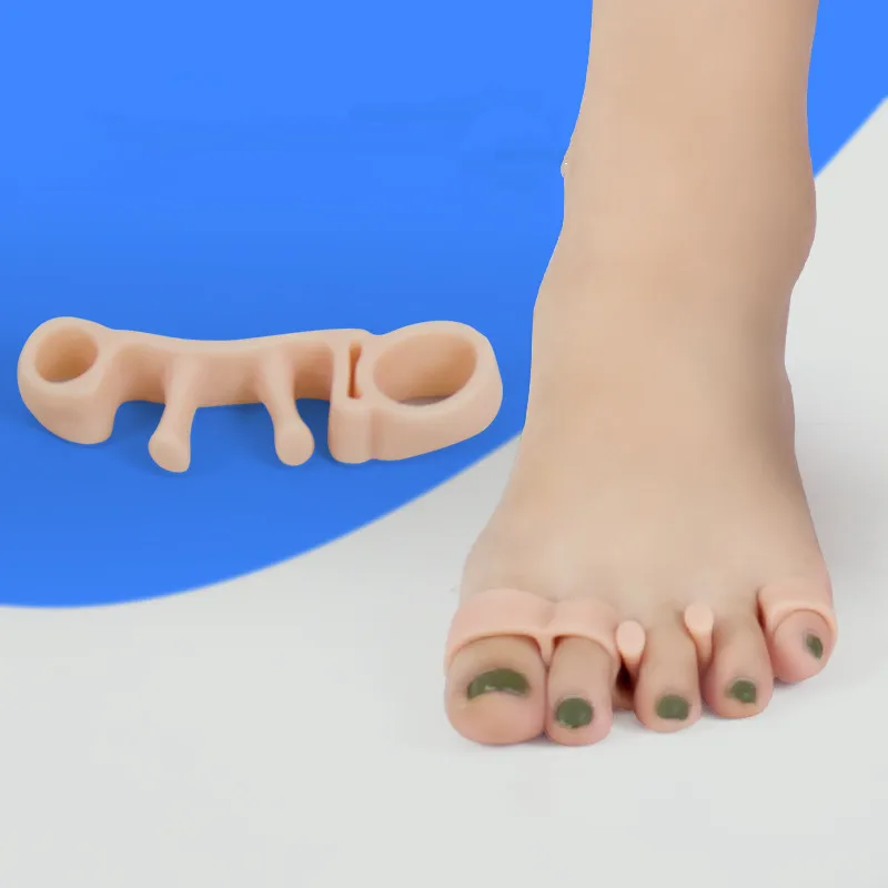 Силиконовый разделитель для корректор-выпрямитель пальцев ног ортопедический