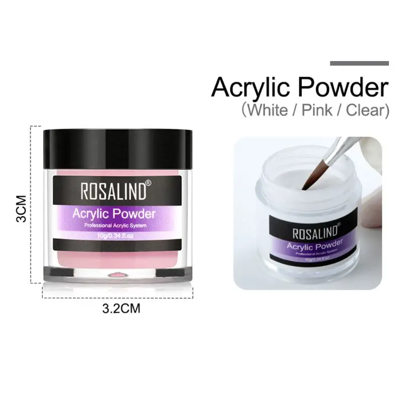 Профессиональная акриловая система порошка набор жидкостей украшение для