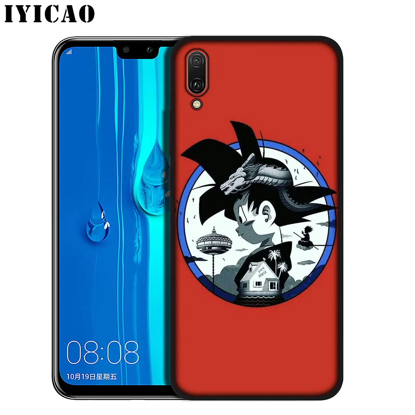 IYICAO Dragon Ball Z Аниме Гоку мультфильм мягкий силиконовый чехол для телефона Huawei Mate 30