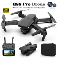 2021new e88pro drone 4k profesional gps hd 4k rc airplane dual camera wide angle head remote quadcopter airplane toy helicopter
