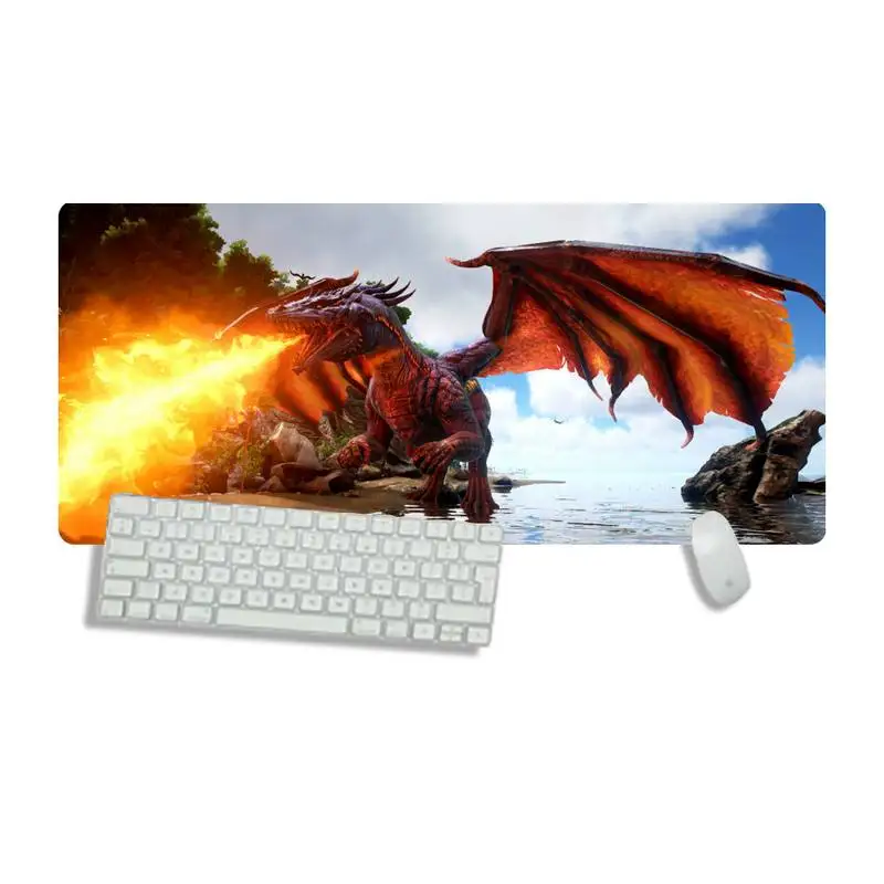 

ark survival evolved gamer Unique Desktop Pad Game Mousepad Desk Gamer Office Work Large Mouse pad mats Non-slip Laptop Cushion