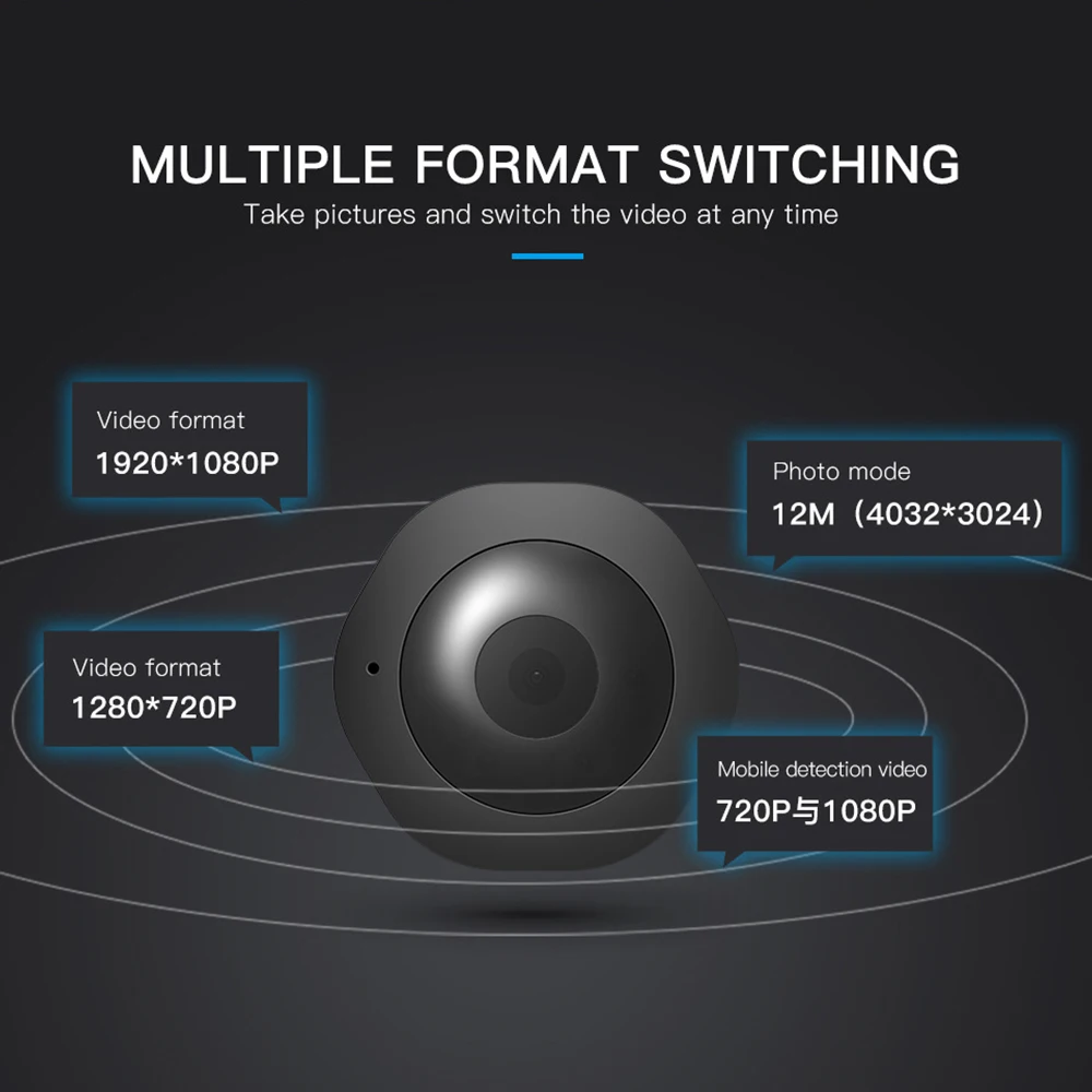 H6 DVR/WIFI Версия 1080P HD мини беспроводная камера Ночная маленькая микро видео