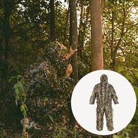 3d leaf bionic ghillie suit birdwatch birding suit outdoor maple leaf camouflage clothing photography hidden camouflage suit