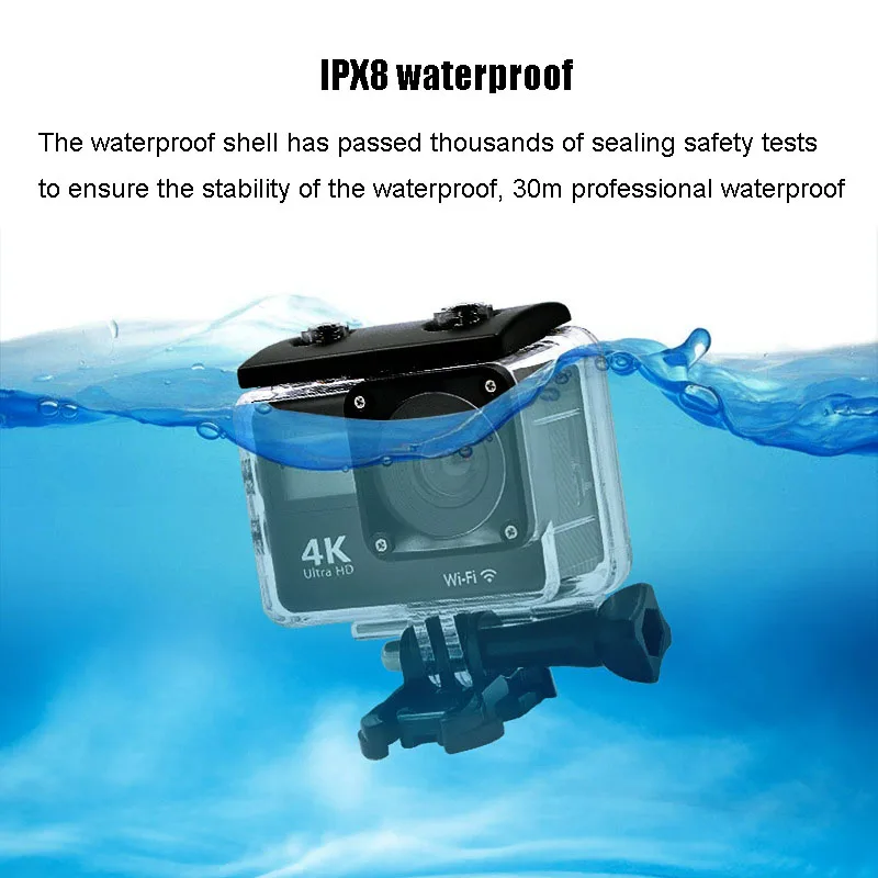 Продажа H11 Wifi 4k Экшн-камера Спортивная Подводная Водонепроницаемая камера DV Recorder Ultra HD 1080P уличная велосипедная камера для дайвинга
