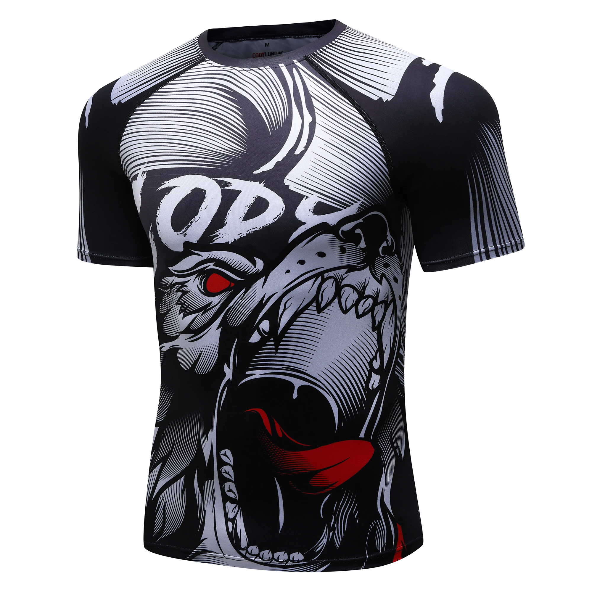 Футболка MMA herren rashguard тематика Бразильское джиу джитсу футболка Langarm Fitness Muay Thai