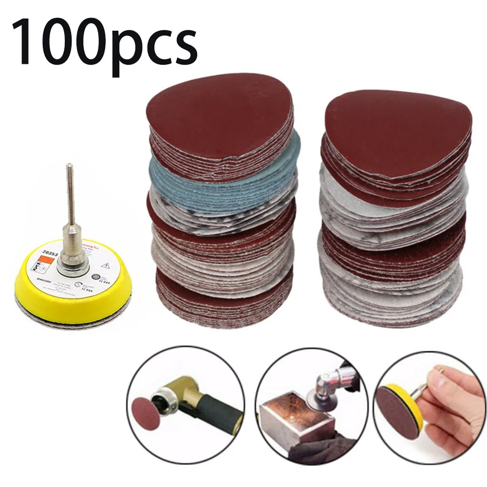 

Sandpaper Sanding Discs Grinding Polishing Woodworking Repair Fixture Workshop