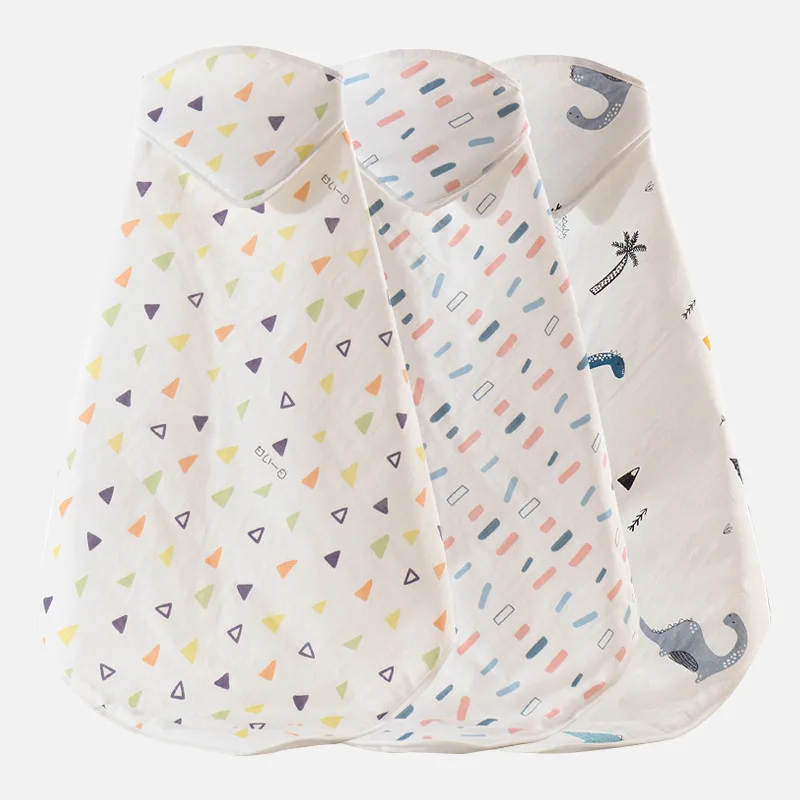 Летнее одеяло s Swaddling хлопковое термобелье для новорожденных детская коляска
