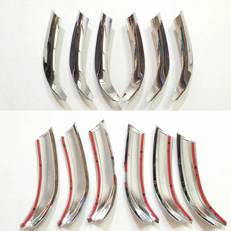 Хромированная решетка из АБС пластика гриль формовочная отделка вокруг крышки