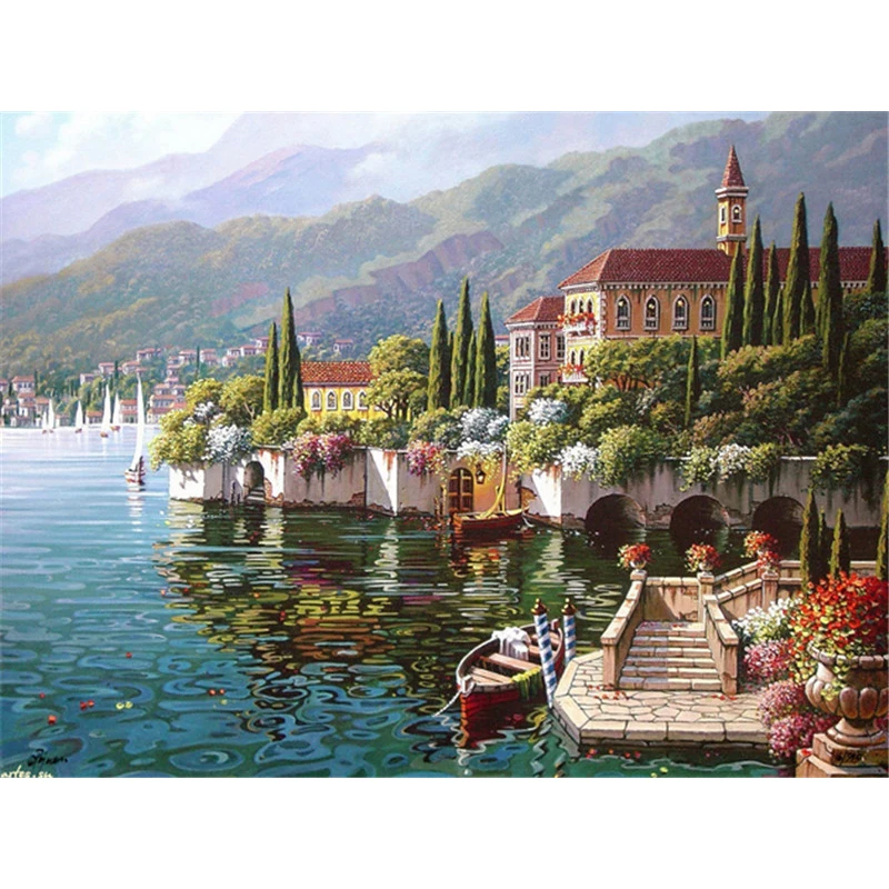 

Full diamond embroidery painting by numbers diamond painting accessories Picture Home decor full diamond mosaic craft A11666