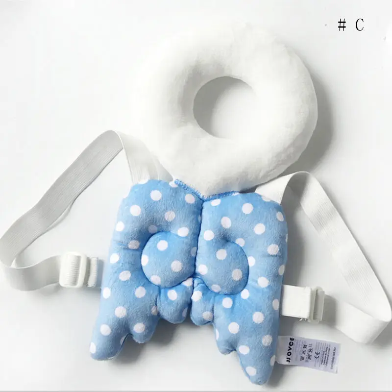 Pudcoco-Protector de seguridad para beb&eacute;, almohadilla de seguridad para la cabeza y la espalda, arn&eacute;s-4