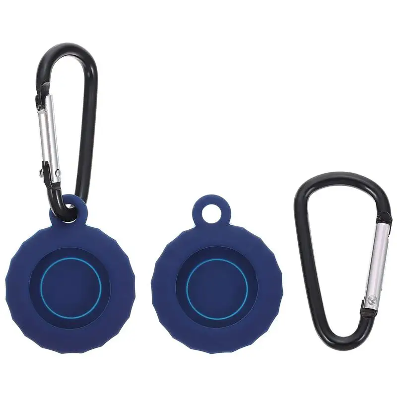 New For Apple Airtag Liquid Silicone Protective Tpu Sleeve For Apple Locator Tracker Anti-Lost Device Keychain Protective Sleeve