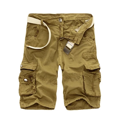 Mens Military Cargo Shorts 2019 Brand New Army Camouflage Tactical Men Cotton Loose Work Casual Short Pants Plus Size | Мужская одежда