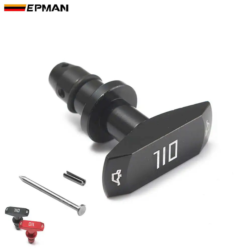 EPMAN Заготовка алюминиевый автомобильный масляный щуп Тяговая Ручка Авто Замена