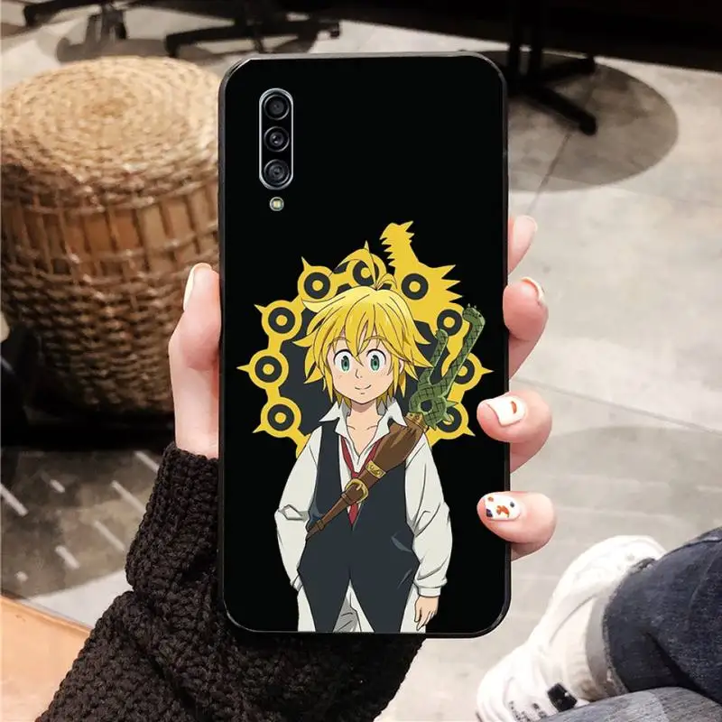 

Seven Deadly Sins Meliodas Phone Case Black Cover For Samsung A10 20 30 40 50 01 11 31 51 71 S pLUS Cases