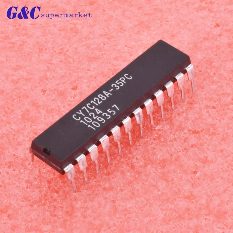 1 шт./5 шт. CY7C128A-35PC инкапсуляции: DIP 24PIN 2K x 8 статическая RAM CY7C128A-35 | Электронные