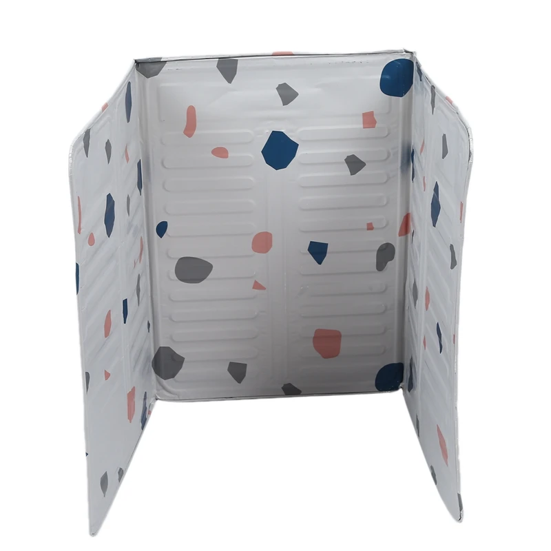 Горячий TOD 2 шт. набор щиток для защиты от брызг с геометрическим принтом