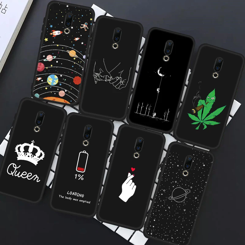 Чехол с узором для влюбленных в сердце Meizu Note 9 8 M6 M5 M5S M5C X8 16th 16 Plus 16X Мягкий