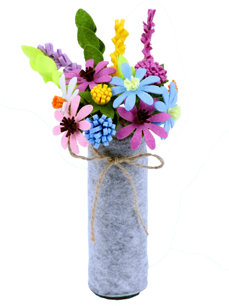 Фетровые цветы для свадьбы украшения дома товары праздников и вечевечерние