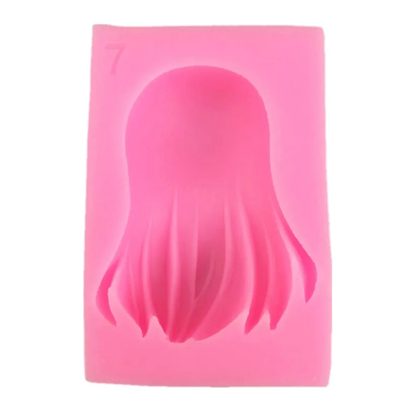 Силиконовая форма для выпечки длинные волосы | Дом и сад