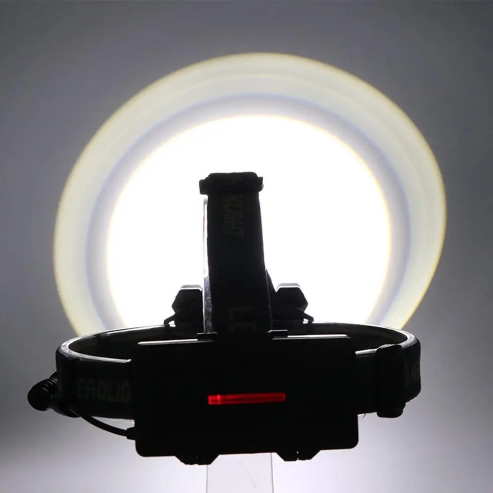 Светодиодный налобный фонарь перезаряжаемый от USB уличный для езды