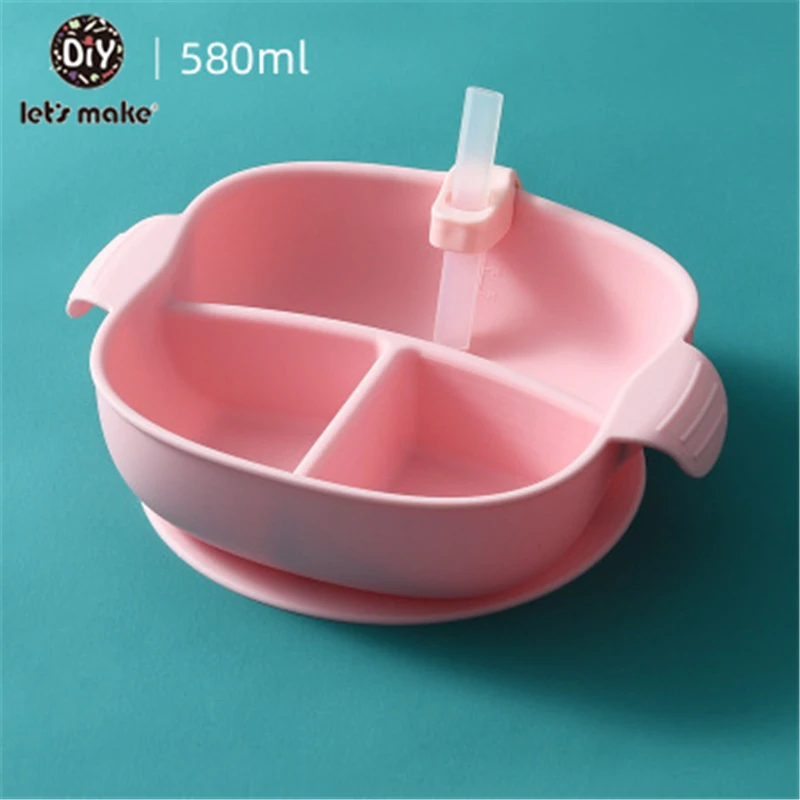 Детский силиконовый набор для кормления пищевая детская тарелка еды