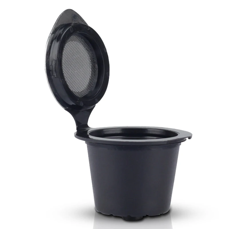 6 шт многоразовые Многоразовые заправляемые кофейные капсулы с фильтром корзины