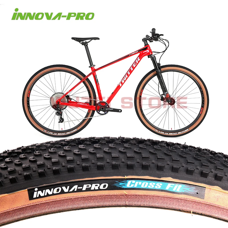 

INNOVA Mountain Bicycle Tires 26x2.0 /29x2.1/27.5x2.25 inch Anti Puncture Tyre Road Bike Tire 700*25C Ultralight Cycling Tyres