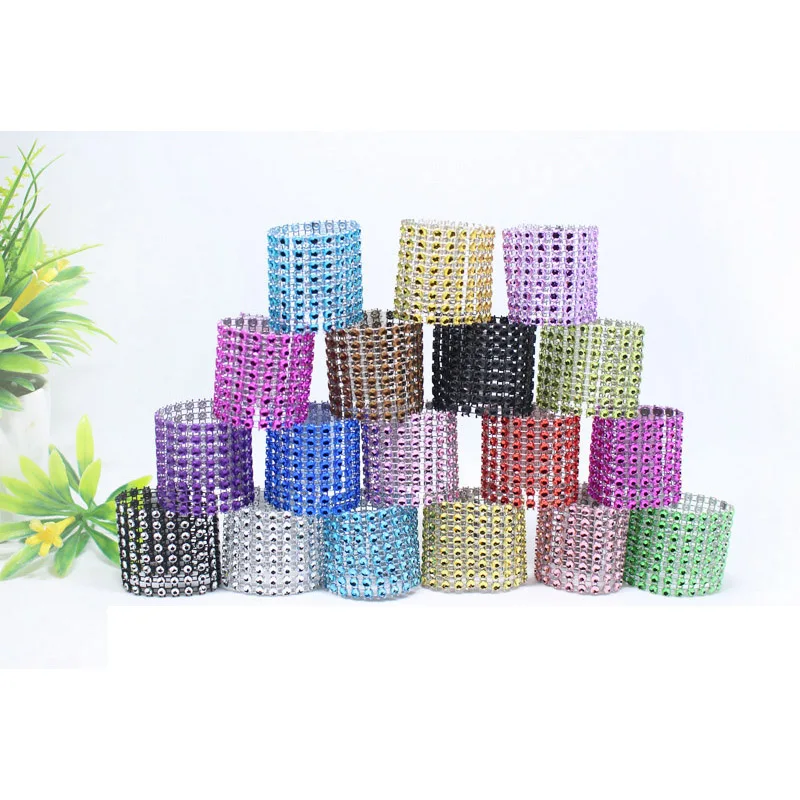 10 шт. золотые серебряные кольца для салфеток пряжки стульев украшение свадебного