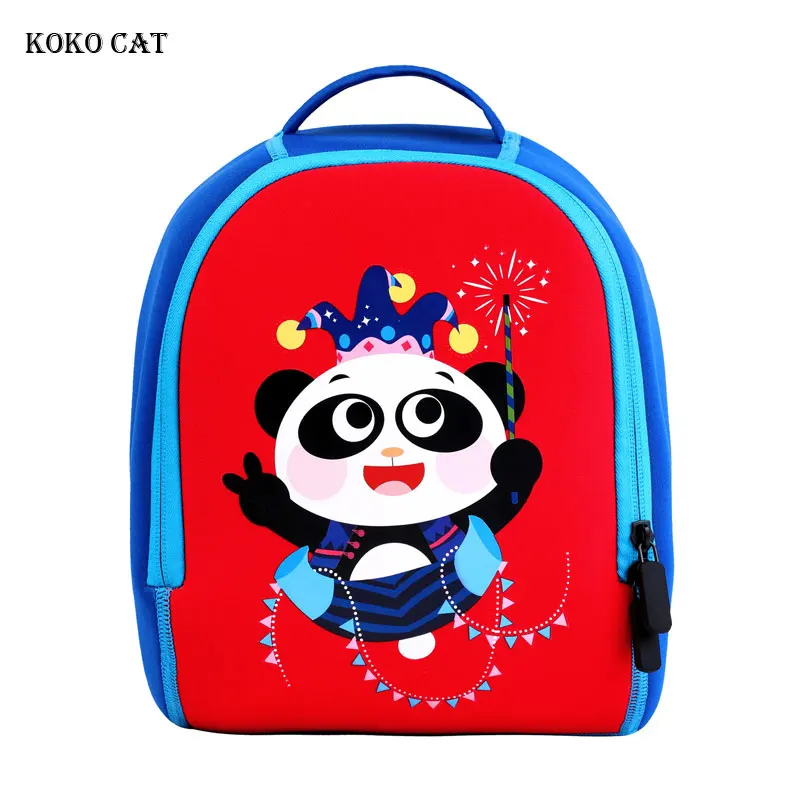 Koko, кошка, 3D панда, динозавр, единорог, мультфильм, детская школьная сумка, сумка для малышей, рюкзак для детского сада, школьные сумки