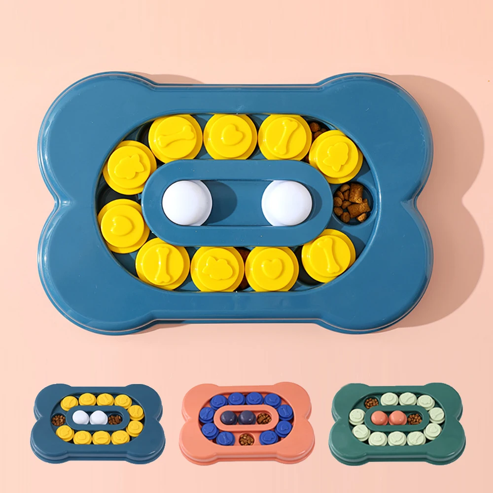 

Plastic Smart Dog Toys for Small Large Dogs Educational Interactive Food Feeder Education Dog Toys Feeding Dogs Accessories